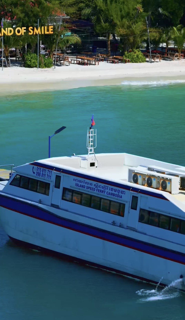 Koh Rong The Land Of Smile #kohrongthelandofsmile #kohrong #islandspeedferry #island&nbsp;#transportation